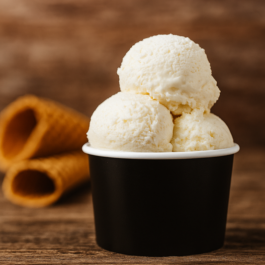 IJsbekers - FSC® - zwart - 230cc/8oz - 1.000 st/ds