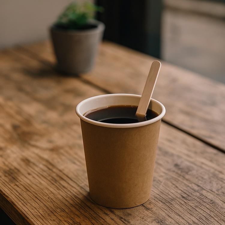 Roerstaafjes Hout voor Vending - 9 cm - 8 x 3.000 stuks