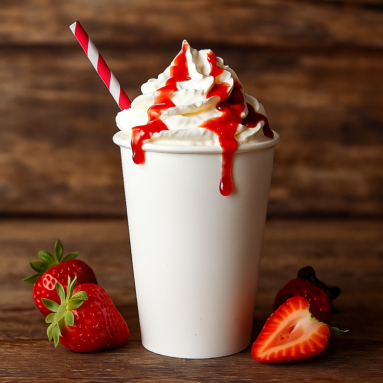 Lattebekers - wit - 360cc/12oz Vending (80mm top) - 1.000 st/ds