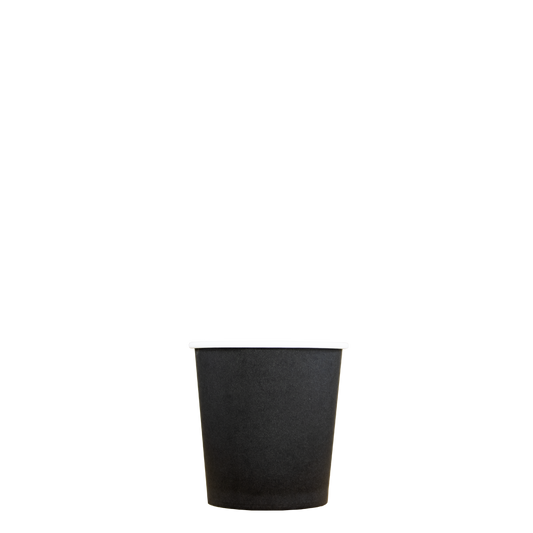 Espressobekers - FSC® - zwart - 120cc/4oz - 1.000 st/ds