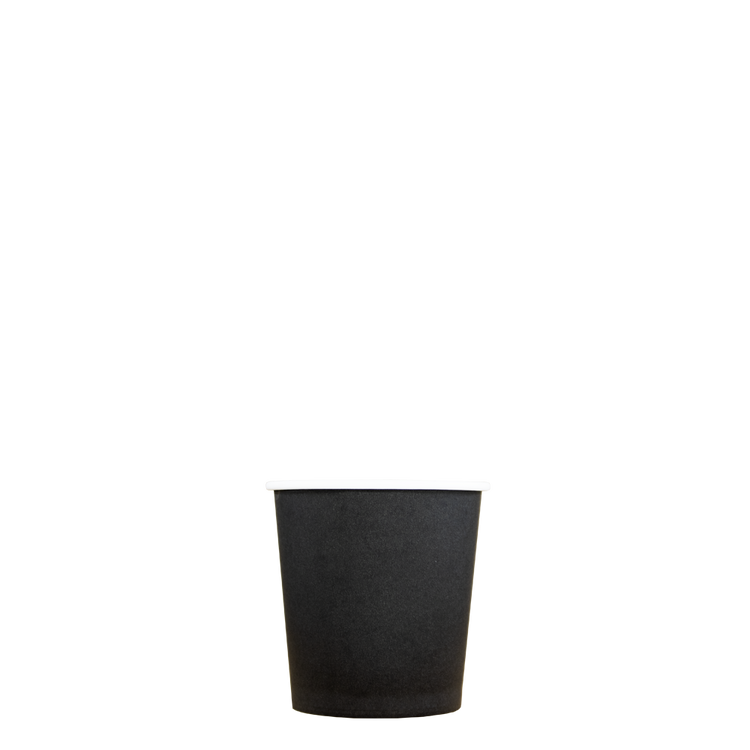 Espressobekers - FSC® - zwart - 120cc/4oz - 1.000 st/ds