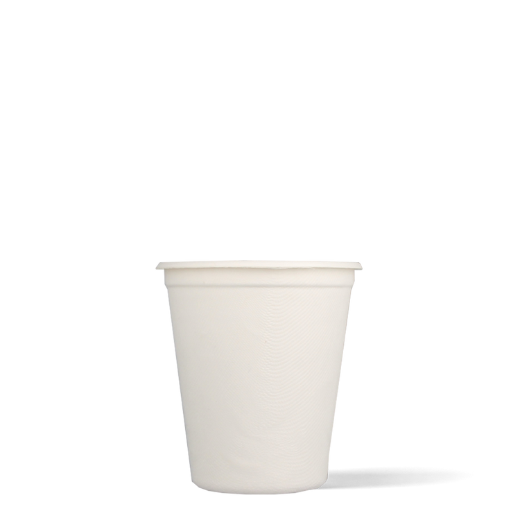 Lattebekers - Bagasse Fiber Cups - gebroken wit - 360cc/12oz - 1.000 st/ds