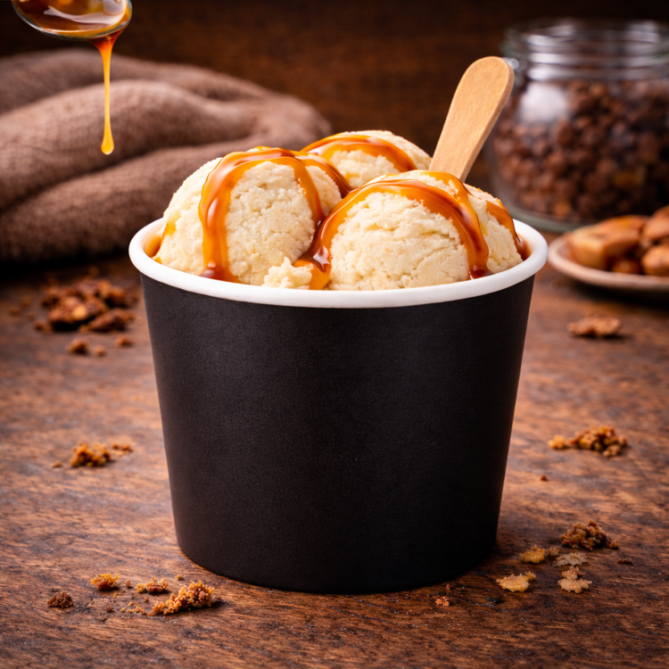 IJsbekers - FSC® - zwart - 360cc/12oz - 1.000 st/ds