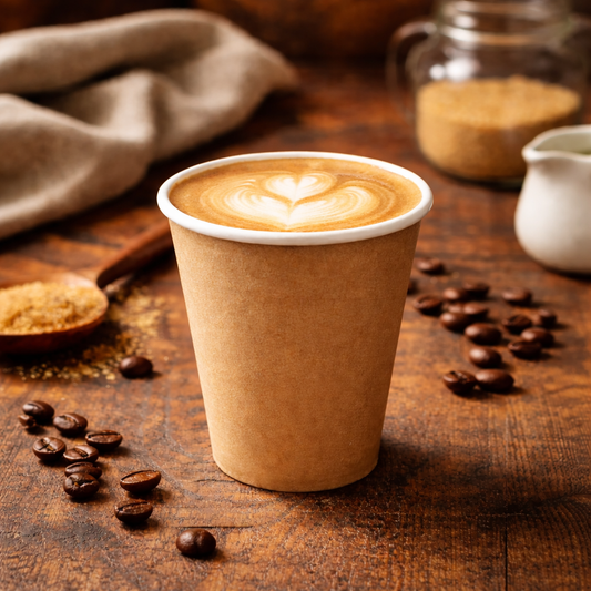 Koffiebekers - FSC® Kraft - Low PE - 180cc/7.5oz - 2.500 st/ds