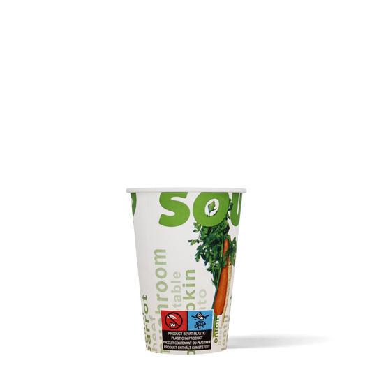 Kartonnen soepbekers - 180cc/7.5oz - 2.500 st/ds
