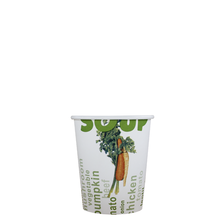 Kartonnen soepbekers - 230cc/8oz - 1.000 st/ds