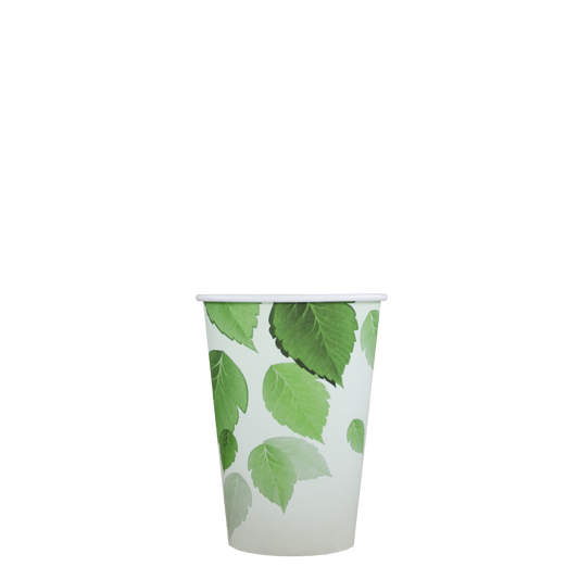 Koffiebekers - Green Line - biologisch afbreekbaar - 180cc/7.5oz - 2.500 st/ds