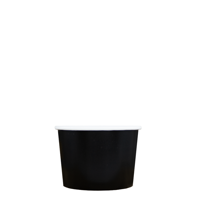 IJsbekers - FSC® - zwart - 230cc/8oz - 1.000 st/ds