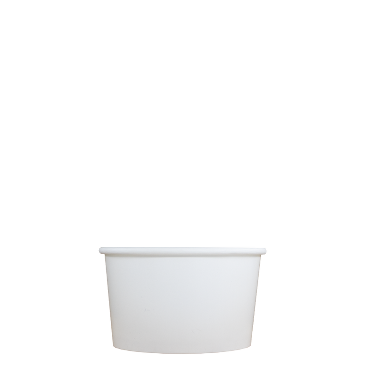 IJsbekers - wit - 230cc/8oz - 1.000 st/ds