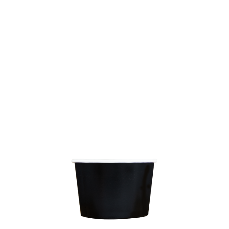 IJsbekers - FSC® - zwart - 120cc/4oz - 1.000 st/ds