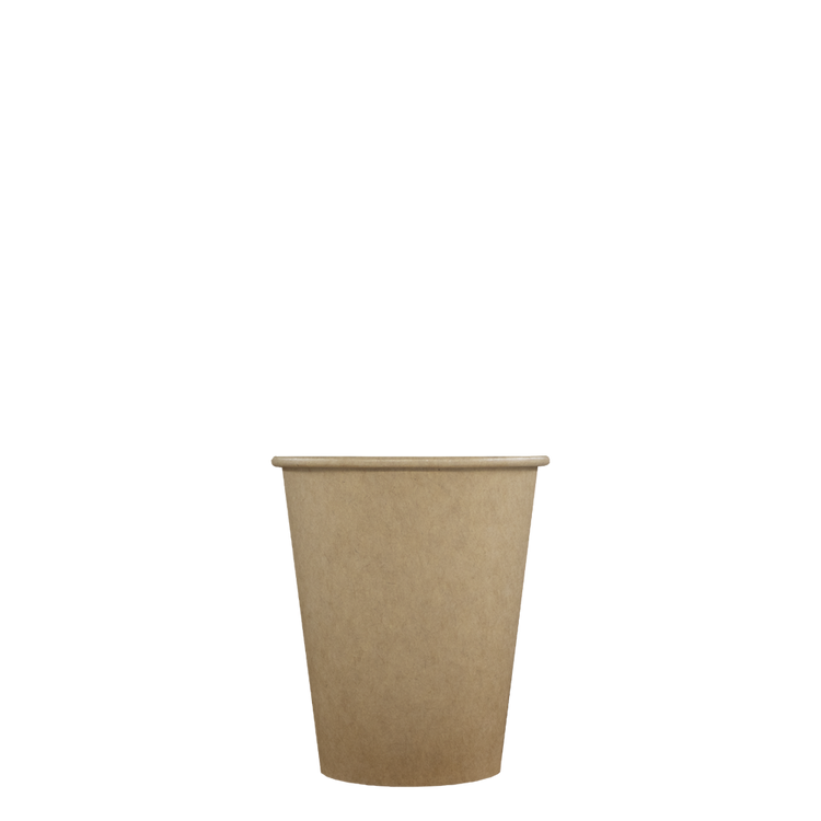 Koffiebekers - Kraft - Low PE - 150cc/6oz - 2.500 st/ds