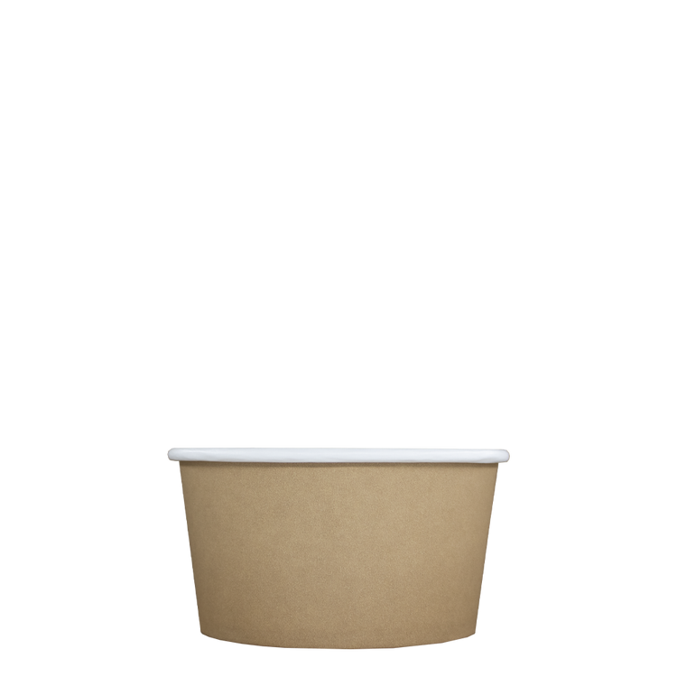 Soepbekers - PE - FSC® Kraft - 360cc/12oz Ø 113mm - 1.000 st/ds