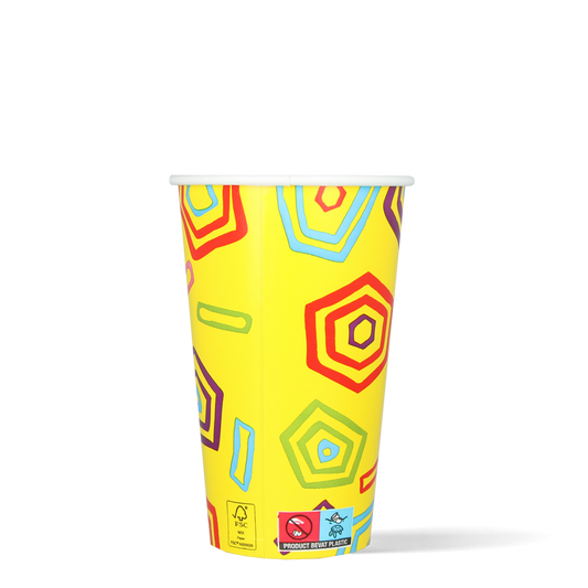 Milkshakebekers - Love, Relax, Drink - FSC® - 450cc/16oz - 500 st/ds