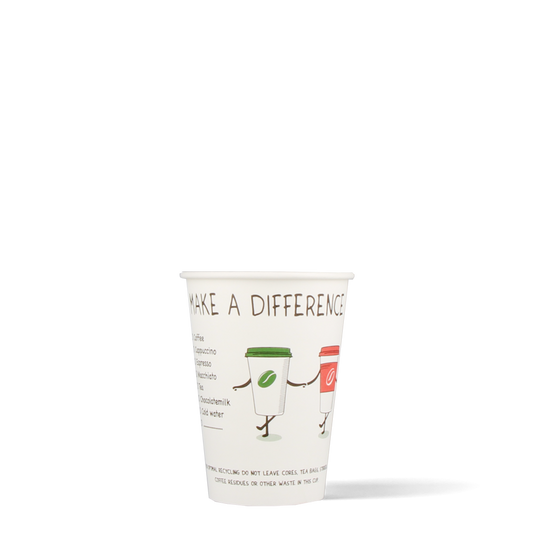 Koffiebekers - Make A Difference - FSC® - Low PE - 180cc/7.5oz - 2.500 st/ds
