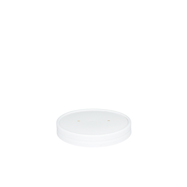 Soepbeker deksels CupToGo - PE - wit - 450cc/16oz Ø 98mm - 500 st/ds