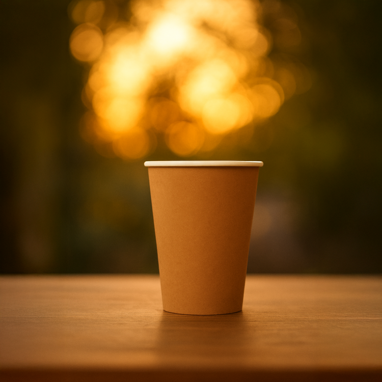 Koffiebekers - FSC® Kraft - Low PE - 150cc/6oz - 2.500 st/ds