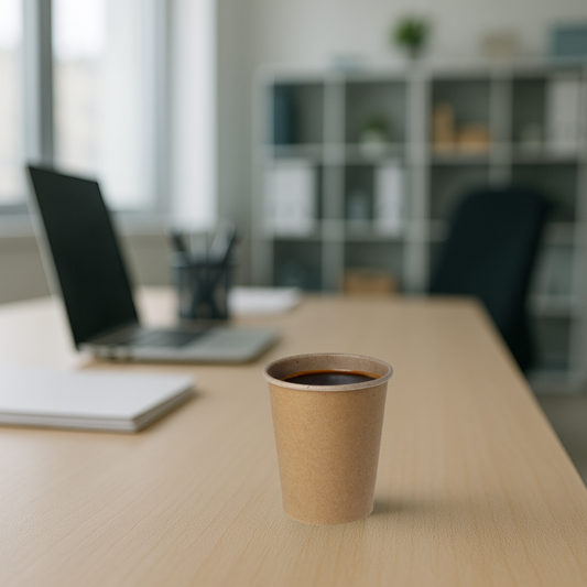 Cappuccinobekers - Kraft - 230cc/8oz - 1.000 st/ds