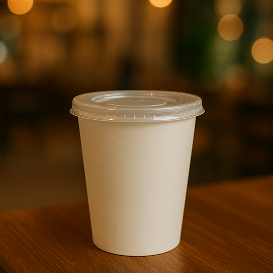 Milkshakebeker deksels - plastic - x-slot - Ø 90mm - 1.000 st/ds