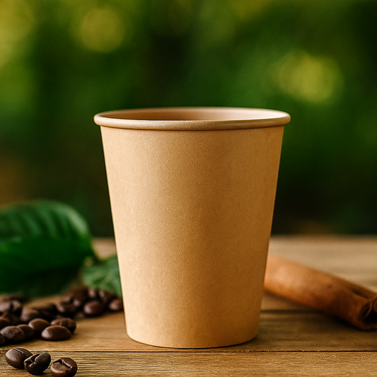 Koffiebekers - Slim Stack - Bamboe - 150cc/6oz - 3.000 st/ds