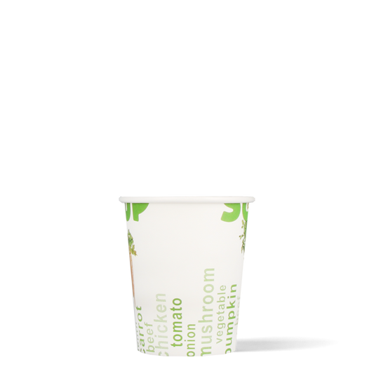 Kartonnen soepbekers - 230cc/8oz - 1.000 st/ds