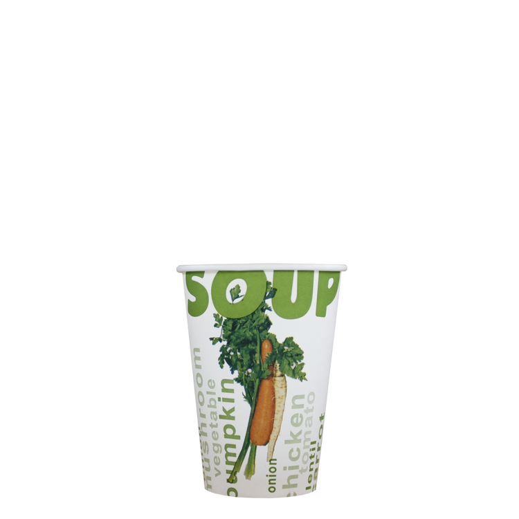 Kartonnen soepbekers - 180cc/7.5oz - 2.500 st/ds