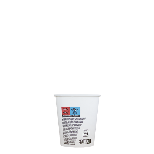 Koffiebekers - wit - 177cc/7oz - 2.500 st/ds