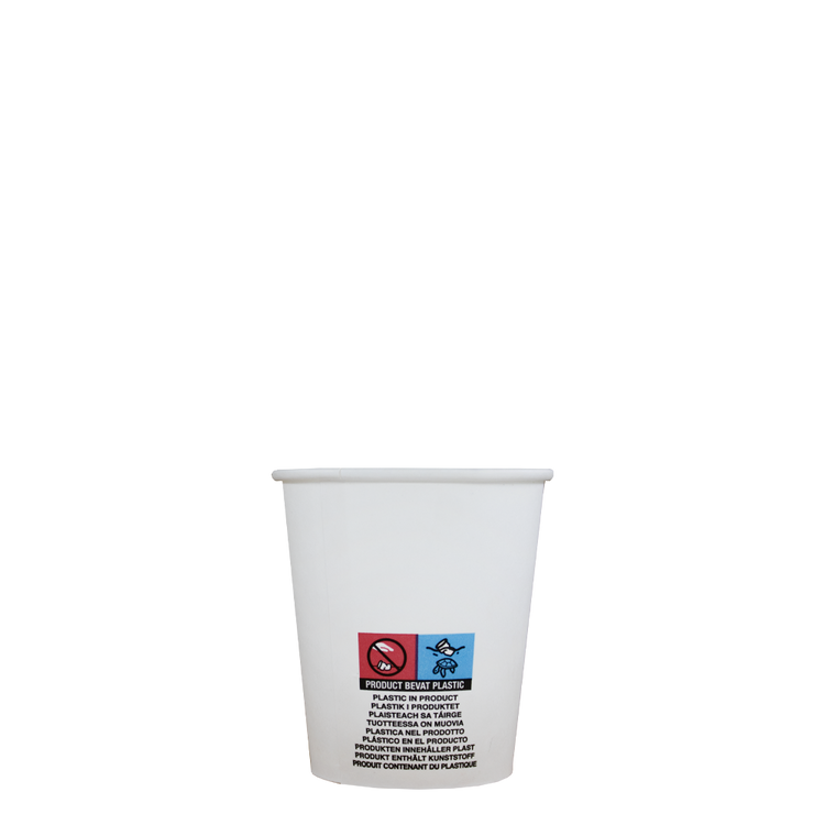 Koffiebekers - wit - 177cc/7oz - 1.000 st/ds