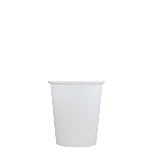 Cappuccinobekers - wit - 230cc/8oz - 1.000 st/ds