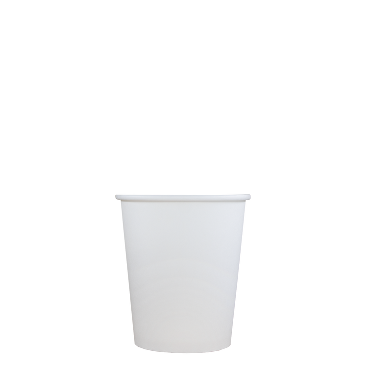 Cappuccinobekers - wit - 230cc/8oz - 1.000 st/ds