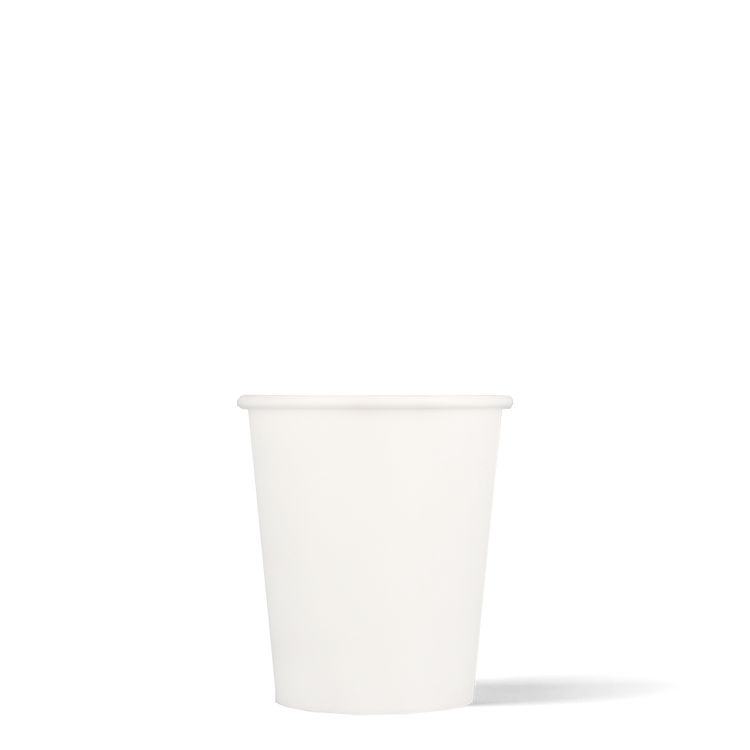 Cappuccinobekers - wit - 230cc/8oz - 1.000 st/ds