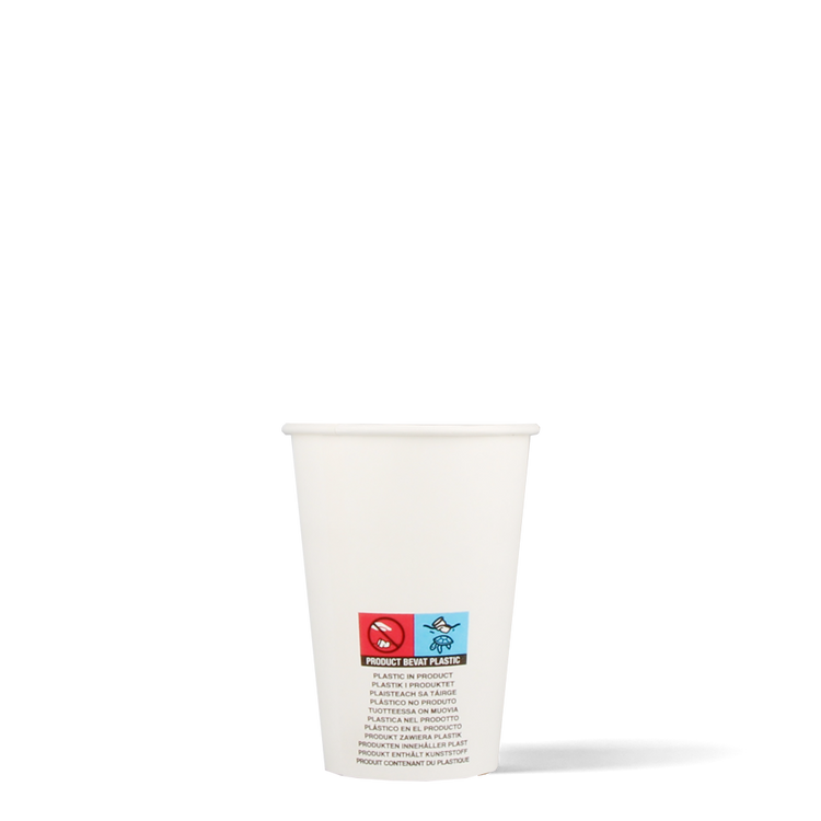 Budget koffiebekers - wit - 180cc/7.5oz - 2.500 st/ds