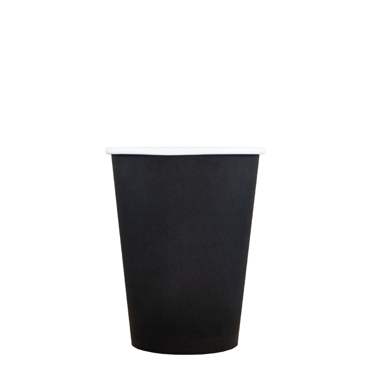 Lattebekers - FSC® - zwart - 360cc/12oz - 1.000 st/ds