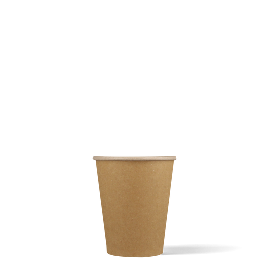 Koffiebekers - Kraft - Low PE - 150cc/6oz - 2.500 st/ds