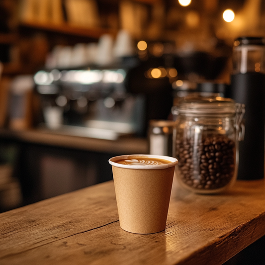 Espressobekers - FSC® Kraft - 120cc/4oz - 1.000 st/ds