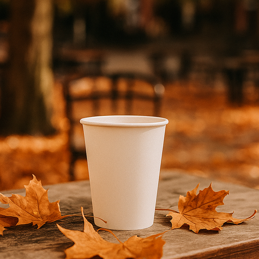 Koffiebekers - wit - 180cc/7.5oz - 1.000 st/ds