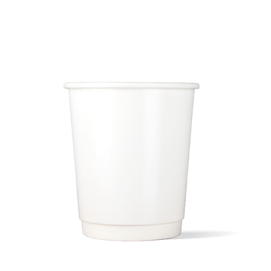 Lattebekers - Double Wall - wit - 360cc/12oz - 500 st/ds