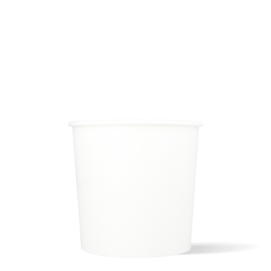 Soepbekers - dubbel PE - wit - 750cc/26oz Ø 118mm - 500 st/ds