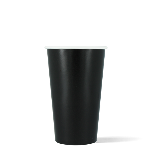 Milkshakebekers - FSC® - zwart - Ø90mm - 450cc/16oz - 500 st/ds