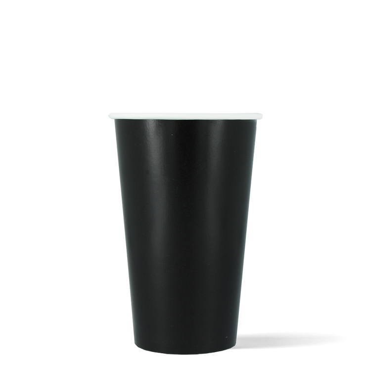 Milkshakebekers - FSC® - zwart - Ø90mm - 450cc/16oz - 500 st/ds