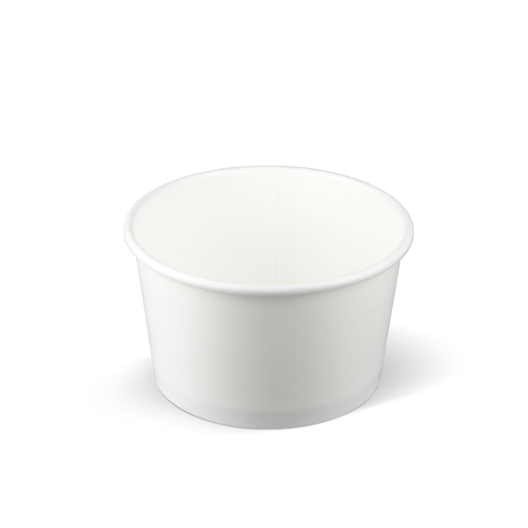 IJsbekers - wit - 230cc/8oz - 1.000 st/ds