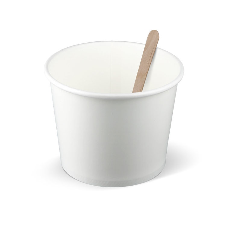 IJsbekers - wit - 360cc/12oz - 1.000 st/ds