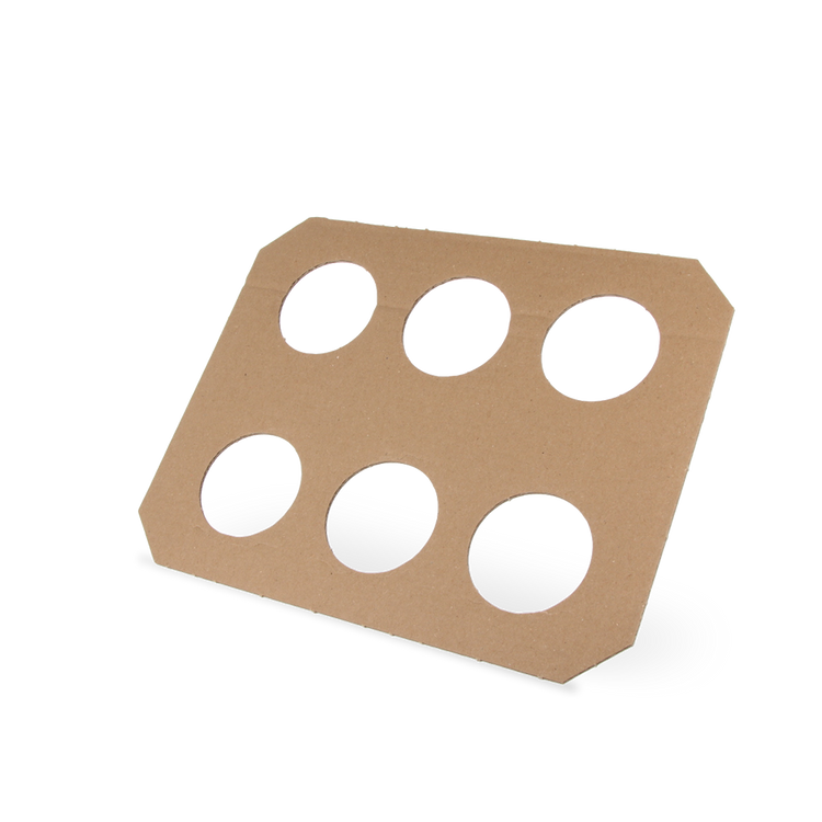 Draagtray 6 Bierbekers