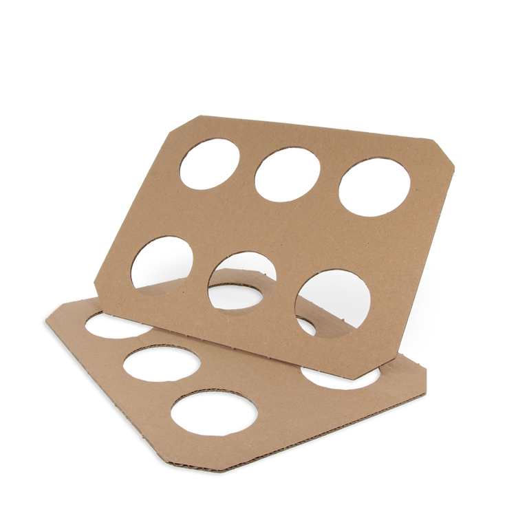 Draagtray 6 Koffiebekers