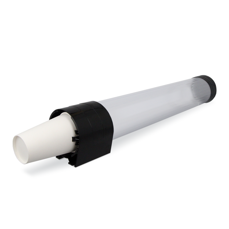 Muurdispenser koffiebekers liggend