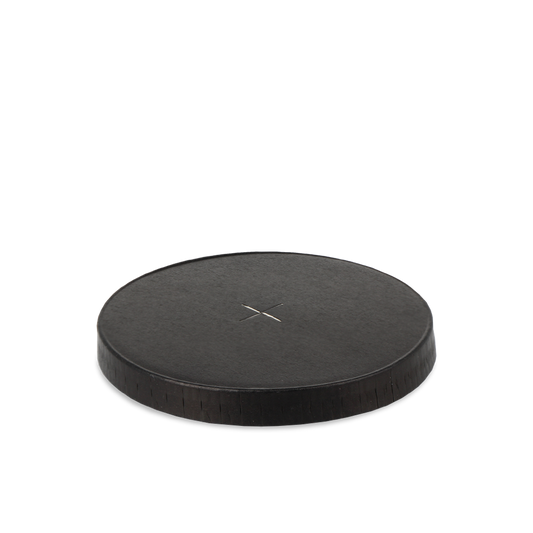 Papieren deksel 90mm - Zwart