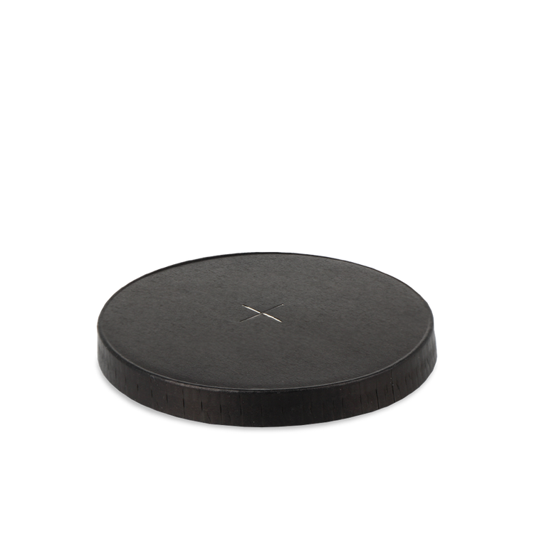 Papieren deksel 90mm - Zwart