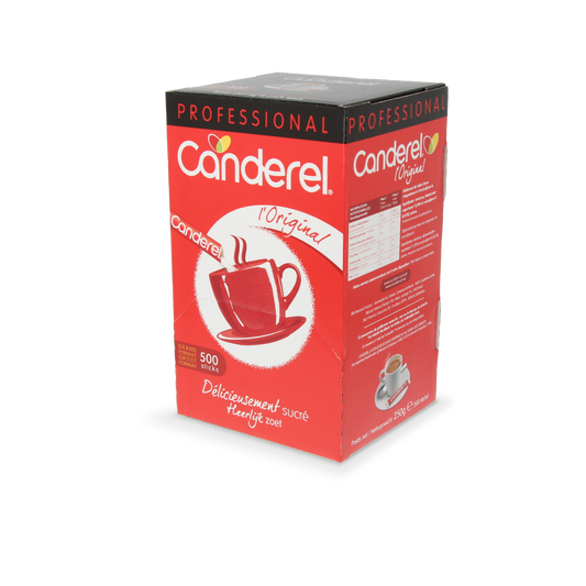 Canderel Sticks in Dispenser - 500 stuks (0,5g) dicht