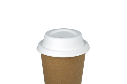 Koffiedeksels Suikerriet 80mm op beker