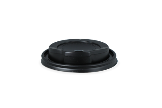 Zwarte koffiebeker deksels - 300/360/450cc Ø90 mm