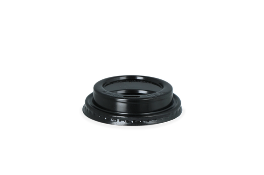 Zwarte koffiebeker deksels - 150/180cc